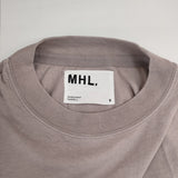 MHL. 595-3168552 FINE COTTON JERSEY 定価9900円 サイズ2 半袖Ｔシャツ カットソー 23SS ピンク レディース エムエイチエル【中古】6-0501S△