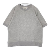 atelier naruse コットンリヨセル裏毛半袖スウェット 定価12650円 na-s07003 スウェット グレー レディース アトリエナルセ【中古】6-0501S△