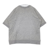 atelier naruse コットンリヨセル裏毛半袖スウェット 定価12650円 na-s07003 スウェット グレー レディース アトリエナルセ【中古】6-0501S△
