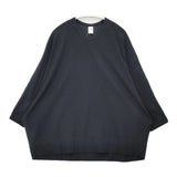 NO CONTROL AIR 強燃コットン ドルマンスリーブカットソー NC045T0 製品洗い Ｔシャツ カットソー ブラック レディース ノーコントロールエアー【中古】6-0409M∞