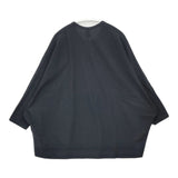 NO CONTROL AIR 強燃コットン ドルマンスリーブカットソー NC045T0 製品洗い Ｔシャツ カットソー ブラック レディース ノーコントロールエアー【中古】6-0409M∞