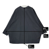 NO CONTROL AIR 強燃コットン ドルマンスリーブカットソー NC045T0 製品洗い Ｔシャツ カットソー ブラック レディース ノーコントロールエアー【中古】6-0409M∞