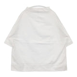 FIR MUM FR0903T6 微強撚コットン天竺オーバーサイズボトルネック 製品洗い 半袖Ｔシャツ カットソー ホワイト レディース フィルマム【中古】6-0409S∞