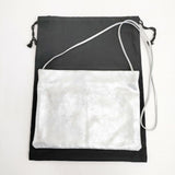 as couture アズ・クチュール ICE SILVER サコッシュ レザー クラック加工 ショルダーバッグ シルバー レディース【中古】6-0318G∞