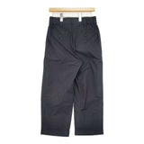 MARGARET HOWELL MATT COTTON SILK POPLIN 578-4143011 パンツ 24SS ブラック レディース マーガレットハウエル【中古】6-0214G∞