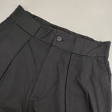 MARGARET HOWELL MATT COTTON SILK POPLIN 578-4143011 パンツ 24SS ブラック レディース マーガレットハウエル【中古】6-0214G∞