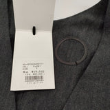 Atelier dantan 未使用 ウールリネンジャンプスーツ〈Dillon〉定価49500円 A232252PP777 オールインワン ツナギ Cグレー レディース アトリエダンタン【中古】5-1115T♪