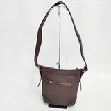 COACH 肩掛け レザー ショルダーバッグ ブラウン レディース コーチ【中古】6-0318G∞