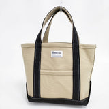 ORCIVAL キャンバス RC-7060 トートバッグ ベージュ ブラック レディース オーシバル/オーチバル【中古】6-0318G∞