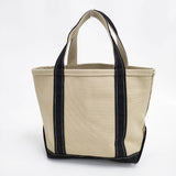 ORCIVAL キャンバス RC-7060 トートバッグ ベージュ ブラック レディース オーシバル/オーチバル【中古】6-0318G∞