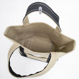 ORCIVAL キャンバス RC-7060 トートバッグ ベージュ ブラック レディース オーシバル/オーチバル【中古】6-0318G∞