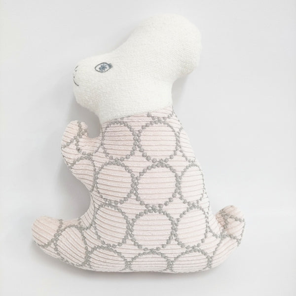 mina perhonen kousagi cushion こうさぎクッション tambourine インテリアその他 ピンク ホワイト レディース ミナペルホネン【中古】5-1115G♪