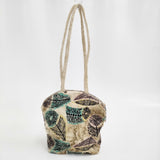 mina perhonen hana no mi muffin bag マフィンバッグ aca9017 トートバッグ 24AW ベージュ レディース ミナペルホネン【中古】5-1115T♪