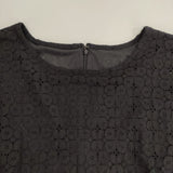 Sally Scott レース サイズM 日本製 ドレス ワンピース ブラック レディース サリースコット【中古】6-0409M∞