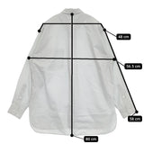 YLEVE COTTON BROAD SHIRT コットンブロードシャツ 定価35200円 サイズ3 長袖シャツ 25SS ライトブルー メンズ イレーヴ【中古】5-1115M♪