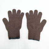 ARTS&SCIENCE カシミヤ グローブ 手袋 Gunte 手袋 ブラウン レディース アーツ&サイエンス【中古】5-1123T◎