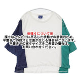 Champion CROPPED T-SHIRT ロゴプリント 短丈 レーヨン混 サイズM 半袖Ｔシャツ カットソー ホワイト ネイビー グリーン レディース チャンピオン【中古】6-0501S△