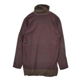 JURGEN LEHL J0103KB011 ウールカシミヤ ハイネック セーター ニット ブラウン レディース ヨーガンレール【中古】5-1229T∞