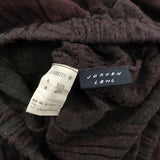 JURGEN LEHL リンクス編み ウールコットン J0183KS201 ロングスカート ワインレッド カーキ レディース ヨーガンレール【中古】5-1115T♪