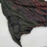 JURGEN LEHL リンクス編み ウールコットン J0183KS201 ロングスカート ワインレッド カーキ レディース ヨーガンレール【中古】5-1115T♪