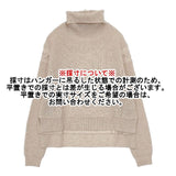 VIVIENNE TAM タートルネック セーター ニット ベージュ レディース ヴィヴィアンタム【中古】5-1229T∞