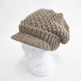 HATS&DREAMS イタリア製 帽子 ニットキャップ ベージュ レディース ハッツアンドドリームス【中古】5-1120T◎