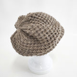 HATS&DREAMS イタリア製 帽子 ニットキャップ ベージュ レディース ハッツアンドドリームス【中古】5-1120T◎