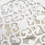 Laura Ashley 未使用品 壁掛けミラー 鏡 インテリアその他 ホワイト レディース ローラアシュレイ【中古】6-0209G◎