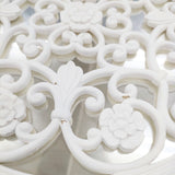 Laura Ashley 未使用品 壁掛けミラー 鏡 インテリアその他 ホワイト レディース ローラアシュレイ【中古】6-0209G◎