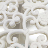 Laura Ashley 未使用品 壁掛けミラー 鏡 インテリアその他 ホワイト レディース ローラアシュレイ【中古】6-0209G◎