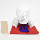 昭峰作 ショウホウサク 未使用品 昭峰作 出世兜 青磁 大 2個セット オブジェ ホワイト レディース【中古】6-0209G◎