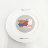 miffy 未使用品 miffy and boris マグカップ/プレートセット 食器 ホワイト グレー レディース ミッフィー【中古】6-0204G◎