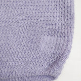 audrey and john wad ラグラン 定価13200円 ニット ラベンダー レディース オードリーアンドジョンワッド【中古】5-1211T◎