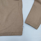 ORCIVAL RC-9247 ライトフリースカーディガン コットン 裏起毛 カーディガン ベージュ レディース オーシバル/オーチバル【中古】5-1229T∞