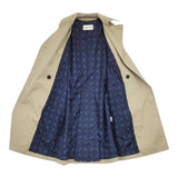 LA MARINE FRANCAISE MLG3609011 ベルト付き 裏生地総柄 トレンチコート ベージュ レディース マリンフランセーズ【中古】6-0214M∞