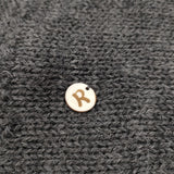 45R/45rpm ノアランドガンジーポンチョ 定価25300円 ニットベルト付き サイズ0 ポンチョ グレー レディース フォーティーファイブアールピーエム【中古】5-1211T◎