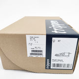 trippen 未使用品 Push Black 編み込みレザー サイズ37 定価63800円 シューズ・靴 ブラック レディース トリッペン【中古】5-1123G◎