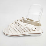 trippen Swamp White メッシュレザー サイズ37 定価49500円 サンダル ホワイト レディース トリッペン【中古】6-0214S◎