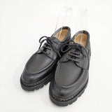 Paraboot 未使用品 Chimey/Jannu シメイ フランス製 6.5 シューズ・靴 ブラック メンズ パラブーツ【中古】5-1202G◎