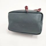 MAISON BOINET/YOSHIYO 巾着 ショルダーバッグ グリーン レディース メゾンボワネ/ヨシヨ【中古】6-0318G∞