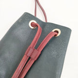 MAISON BOINET/YOSHIYO 巾着 ショルダーバッグ グリーン レディース メゾンボワネ/ヨシヨ【中古】6-0318G∞