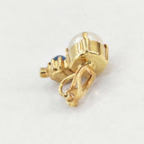 petite robe noire コットンパール 片耳 イヤリング ゴールド レディース プティローブノアー【中古】6-0110G∞