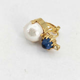 petite robe noire コットンパール 片耳 イヤリング ゴールド レディース プティローブノアー【中古】6-0110G∞