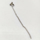 petite robe noire silver 片耳のみ イヤリング シルバー レディース プティローブノアー【中古】6-0110G∞