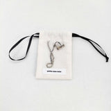 petite robe noire silver 片耳のみ イヤリング シルバー レディース プティローブノアー【中古】6-0110G∞