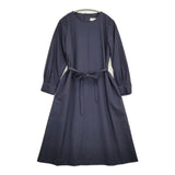 atelier naruse formal A line one piece dress フォーマルAラインワンピース 38 定価33000円 ネイビー レディース アトリエナルセ【中古】5-1206T♪