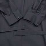 atelier naruse formal A line one piece dress フォーマルAラインワンピース 38 定価33000円 ネイビー レディース アトリエナルセ【中古】5-1206T♪