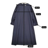 atelier naruse formal A line one piece dress フォーマルAラインワンピース 38 定価33000円 ネイビー レディース アトリエナルセ【中古】5-1206T♪