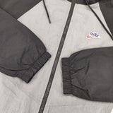 NIKE NIKE HE WINDRUNNER WOVEN SIGN JACKET ウィンドランナー ジャケット ブラック グレー メンズ ナイキ【中古】6-0418M∞