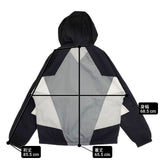 NIKE NIKE HE WINDRUNNER WOVEN SIGN JACKET ウィンドランナー ジャケット ブラック グレー メンズ ナイキ【中古】6-0418M∞